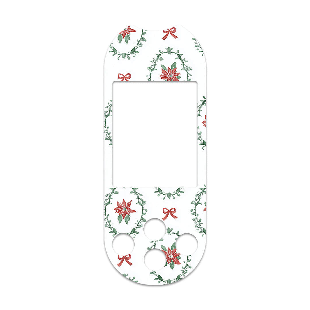 Poinsettia Parade OneTouch Verio Reflect Glucometer - Pump Peelz Poinsettia Parade OneTouch Verio Reflect Glucometer - Pump Peelz
