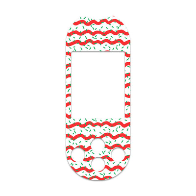 Christmas Icing OneTouch Verio Reflect Glucometer - Pump Peelz Christmas Icing OneTouch Verio Reflect Glucometer - Pump Peelz