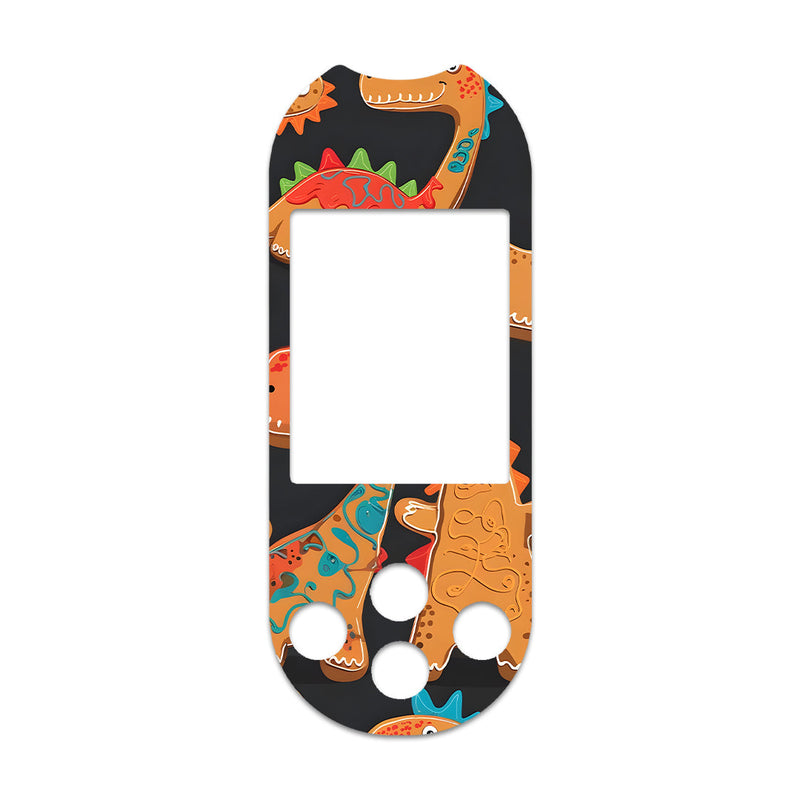 Jurassic Gingerbread OneTouch Verio Reflect Glucometer - Pump Peelz Jurassic Gingerbread OneTouch Verio Reflect Glucometer - Pump Peelz