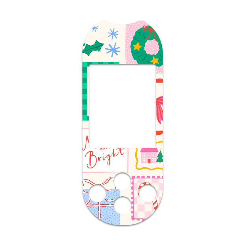 Holiday Greetings OneTouch Verio Reflect Glucometer - Pump Peelz Holiday Greetings OneTouch Verio Reflect Glucometer - Pump Peelz