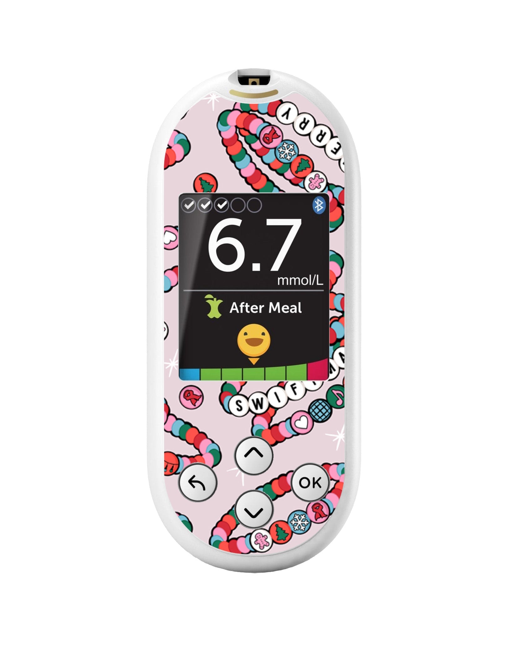 Merry Swiftmas Sticker for OneTouch Verio Reflect Glucometer Merry Swiftmas Sticker for OneTouch Verio Reflect Glucometer