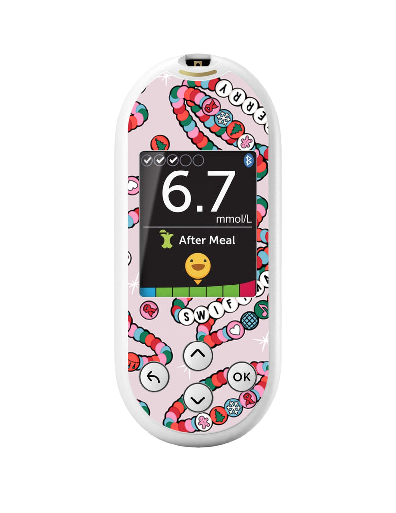 Merry Swiftmas Sticker for OneTouch Verio Reflect Glucometer Merry Swiftmas Sticker for OneTouch Verio Reflect Glucometer