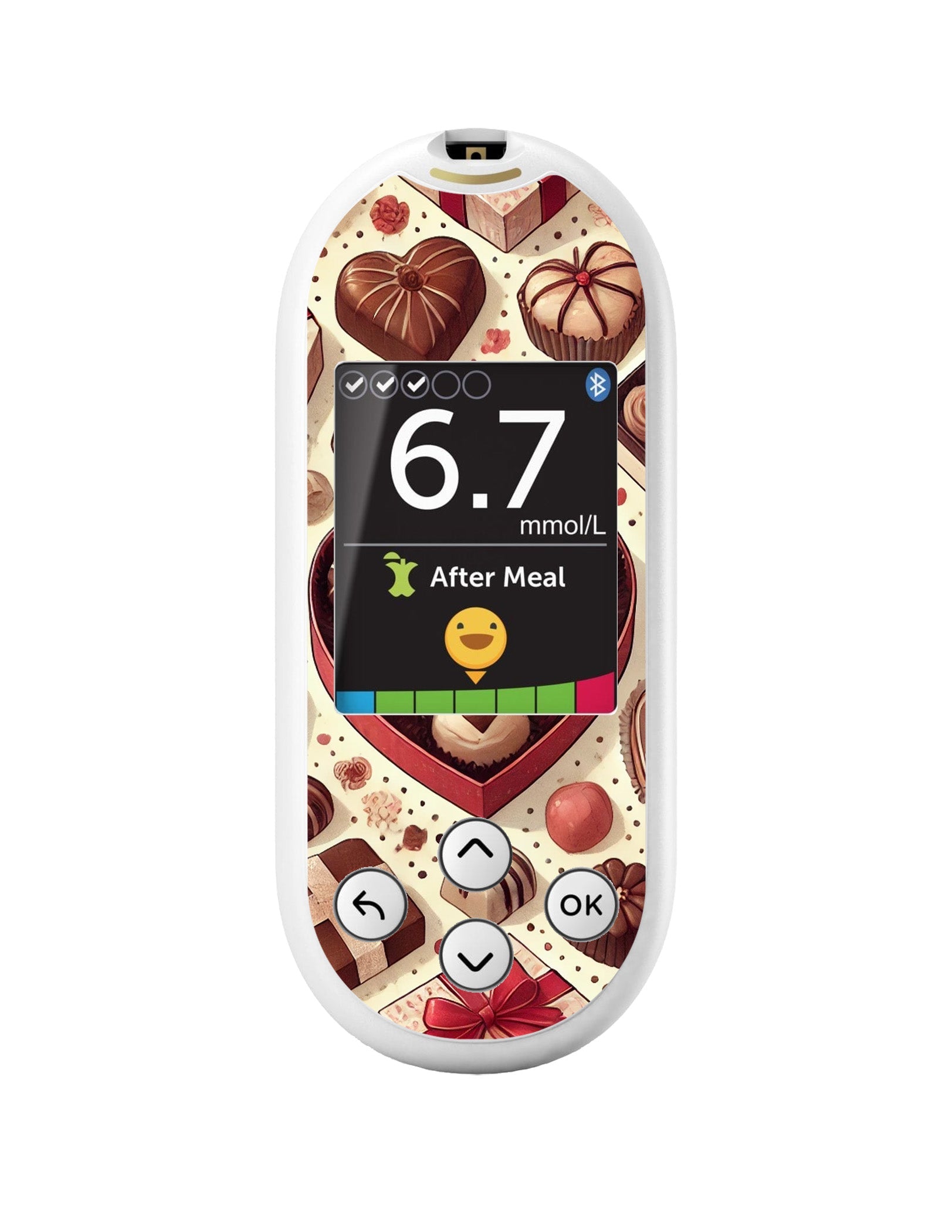 Chocolate Love for OneTouch Verio Reflect Glucometer Chocolate Love for OneTouch Verio Reflect Glucometer