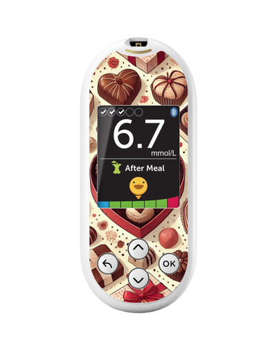 Chocolate Love for OneTouch Verio Reflect Glucometer Chocolate Love for OneTouch Verio Reflect Glucometer