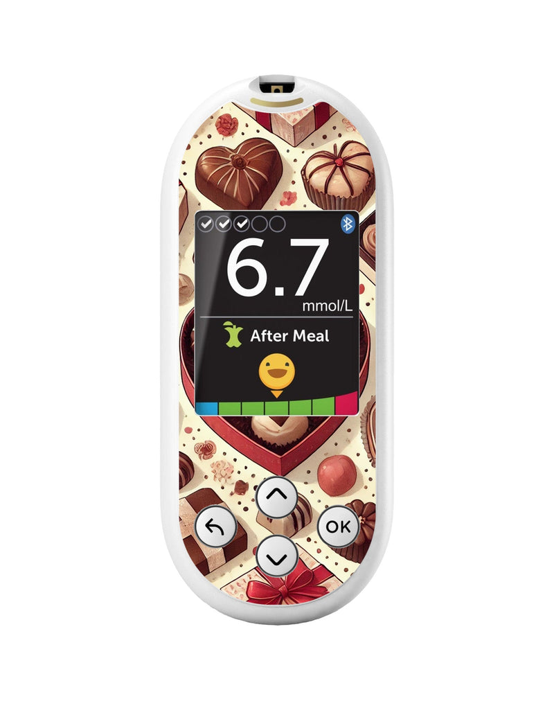 Chocolate Love for OneTouch Verio Reflect Glucometer Chocolate Love for OneTouch Verio Reflect Glucometer