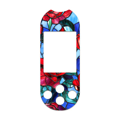 Crimson Blooms for OneTouch Verio Reflect Glucometer Crimson Blooms for OneTouch Verio Reflect Glucometer