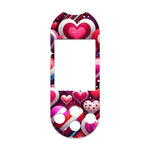 Sparkly Hearts for OneTouch Verio Reflect Glucometer Sparkly Hearts for OneTouch Verio Reflect Glucometer