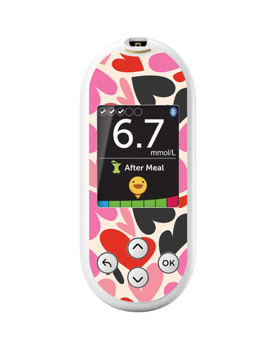 Heartbreaker OneTouch Verio Reflect Glucometer - Pump Peelz Heartbreaker OneTouch Verio Reflect Glucometer - Pump Peelz