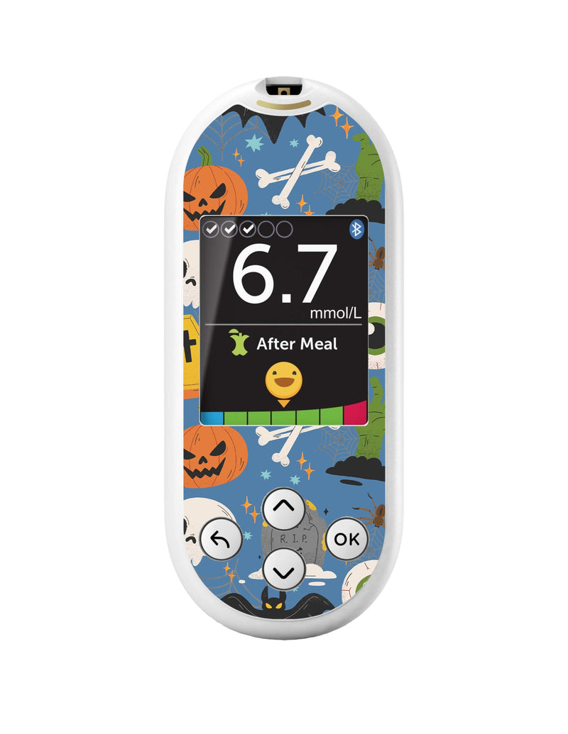 Spooky Night OneTouch Verio Reflect Glucometer - Pump Peelz Spooky Night OneTouch Verio Reflect Glucometer - Pump Peelz