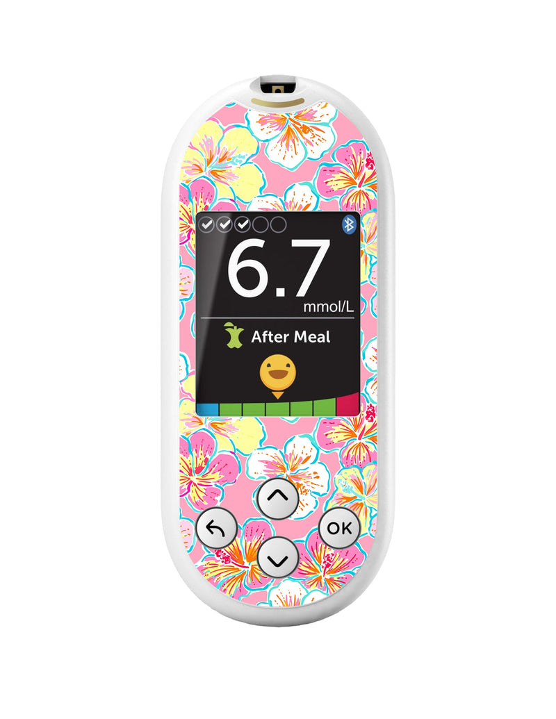 Tropic Crush OneTouch Verio Reflect Glucometer - Pump Peelz Tropic Crush OneTouch Verio Reflect Glucometer - Pump Peelz