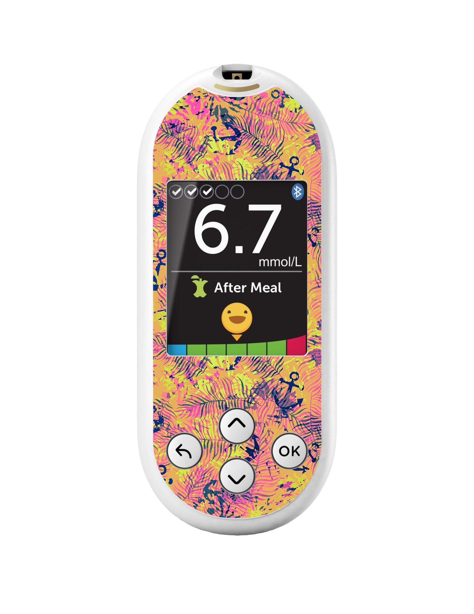 Electric Island OneTouch Verio Reflect Glucometer - Pump Peelz Electric Island OneTouch Verio Reflect Glucometer - Pump Peelz