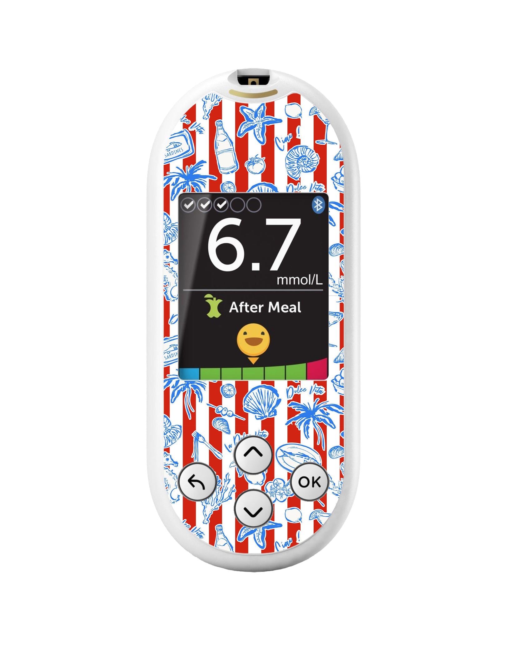 Spritz Parade OneTouch Verio Reflect Glucometer - Pump Peelz Spritz Parade OneTouch Verio Reflect Glucometer - Pump Peelz