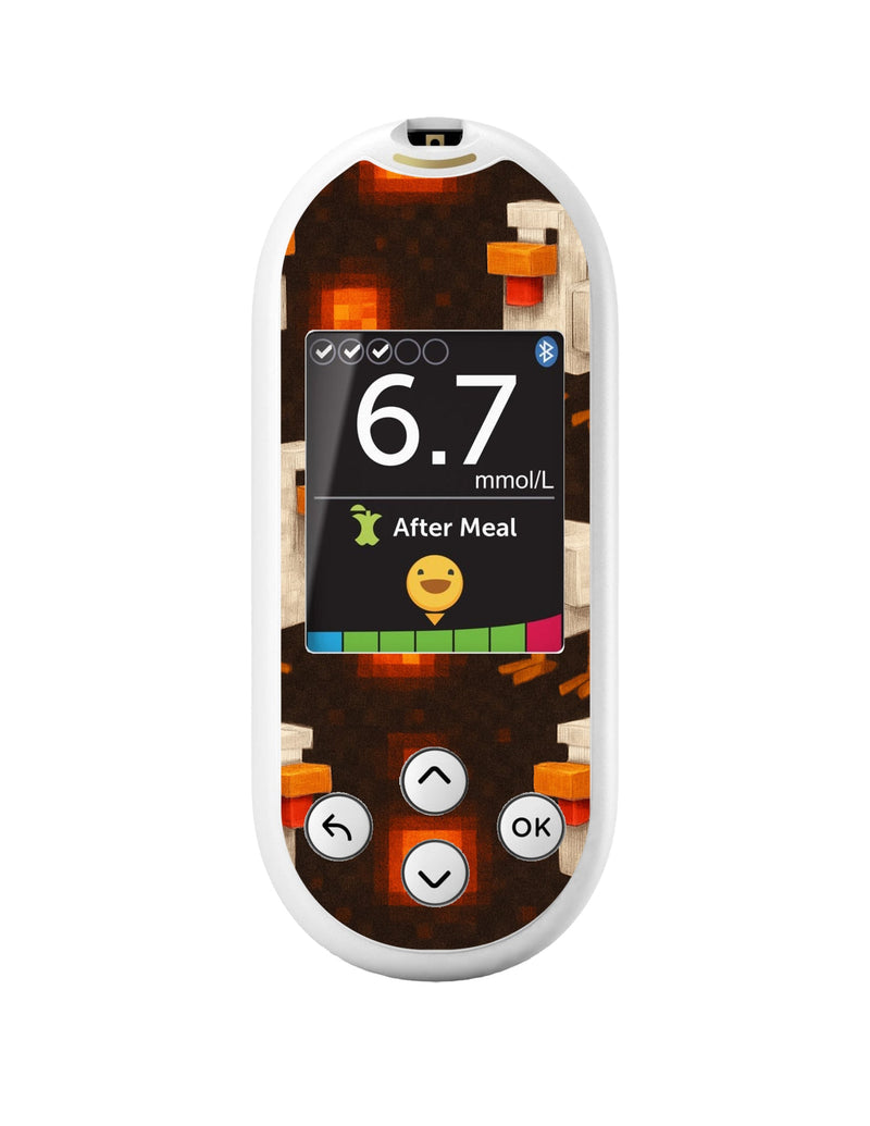 Inferno Chicken OneTouch Verio Reflect Glucometer - Pump Peelz Inferno Chicken OneTouch Verio Reflect Glucometer - Pump Peelz