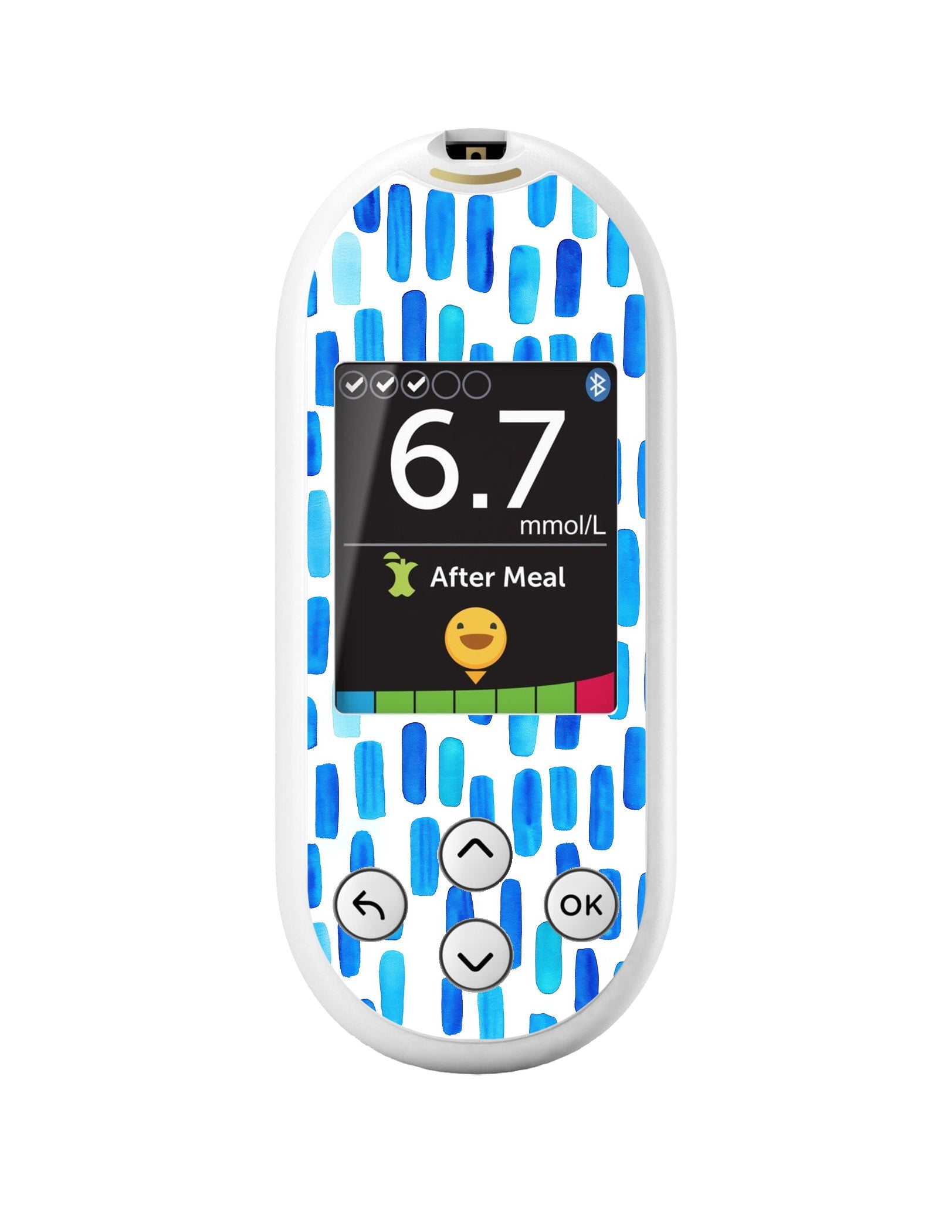 Level Lines OneTouch Verio Reflect Glucometer - Pump Peelz Level Lines OneTouch Verio Reflect Glucometer - Pump Peelz
