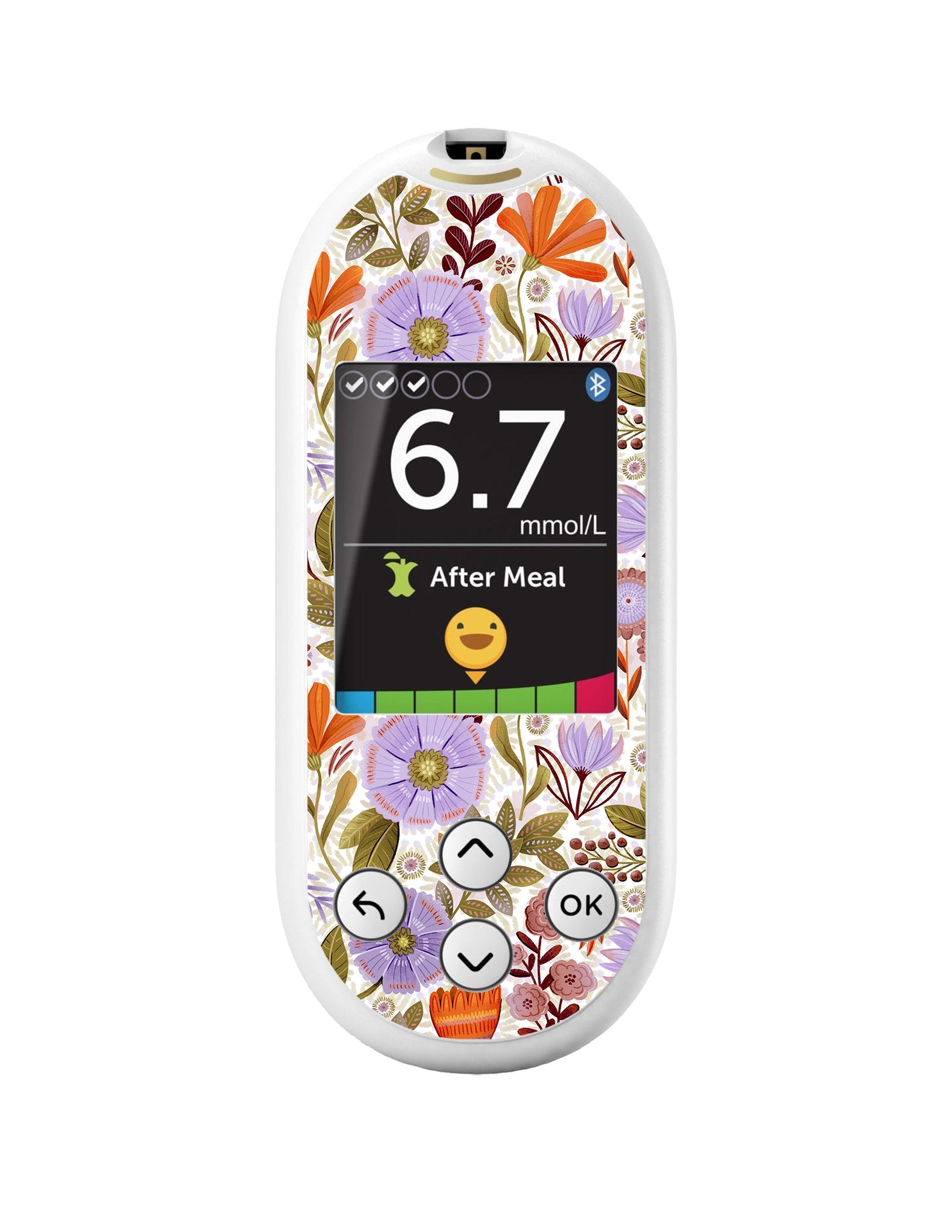Autumn Meadow OneTouch Verio Reflect Glucometer - Pump Peelz Autumn Meadow OneTouch Verio Reflect Glucometer - Pump Peelz
