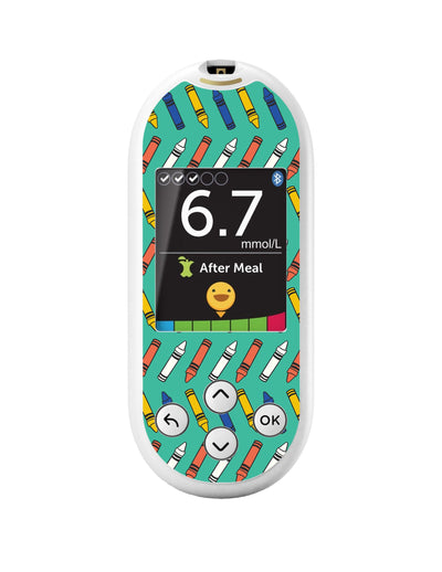 Crayon Pop OneTouch Verio Reflect Glucometer - Pump Peelz Crayon Pop OneTouch Verio Reflect Glucometer - Pump Peelz