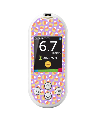 Candy Corn OneTouch Verio Reflect Glucometer - Pump Peelz Candy Corn OneTouch Verio Reflect Glucometer - Pump Peelz