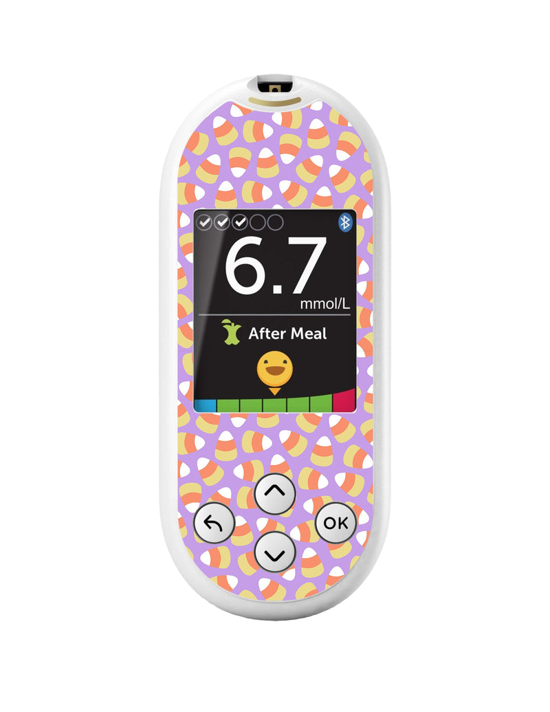 Candy Corn OneTouch Verio Reflect Glucometer - Pump Peelz Candy Corn OneTouch Verio Reflect Glucometer - Pump Peelz