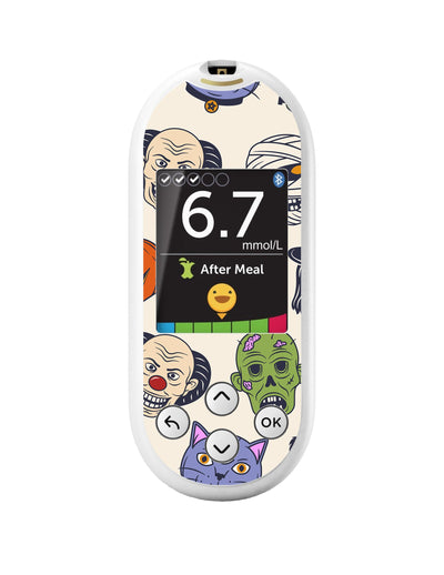 Monster Mash OneTouch Verio Reflect Glucometer - Pump Peelz Monster Mash OneTouch Verio Reflect Glucometer - Pump Peelz
