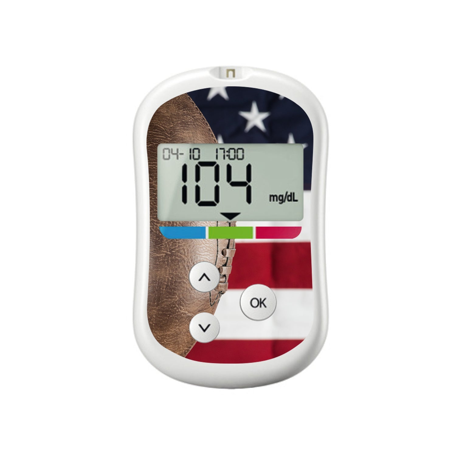Vintage Football for OneTouch Verio Flex Glucometer Vintage Football for OneTouch Verio Flex Glucometer