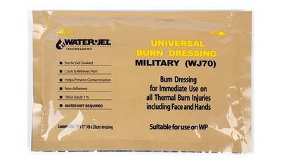 Water Jel Military Sterile Universal Dressing, HA (20 Dressings/Case) Water Jel Military Sterile Universal Dressing, HA (20 Dressings/Case)