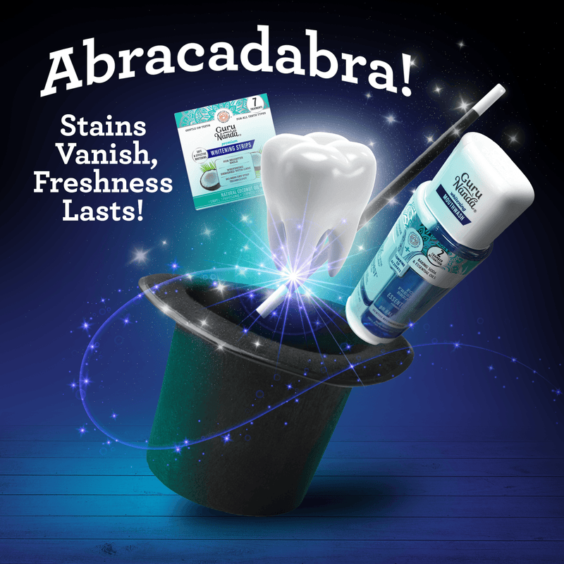 Whitening Wonder - Whitening Strips 7 day + Dual Barrel Oxyburst Mouthwash Whitening Wonder - Whitening Strips 7 day + Dual Barrel Oxyburst Mouthwash
