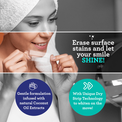 Whitening Wonder - Whitening Strips 7 day + Dual Barrel Oxyburst Mouthwash Whitening Wonder - Whitening Strips 7 day + Dual Barrel Oxyburst Mouthwash