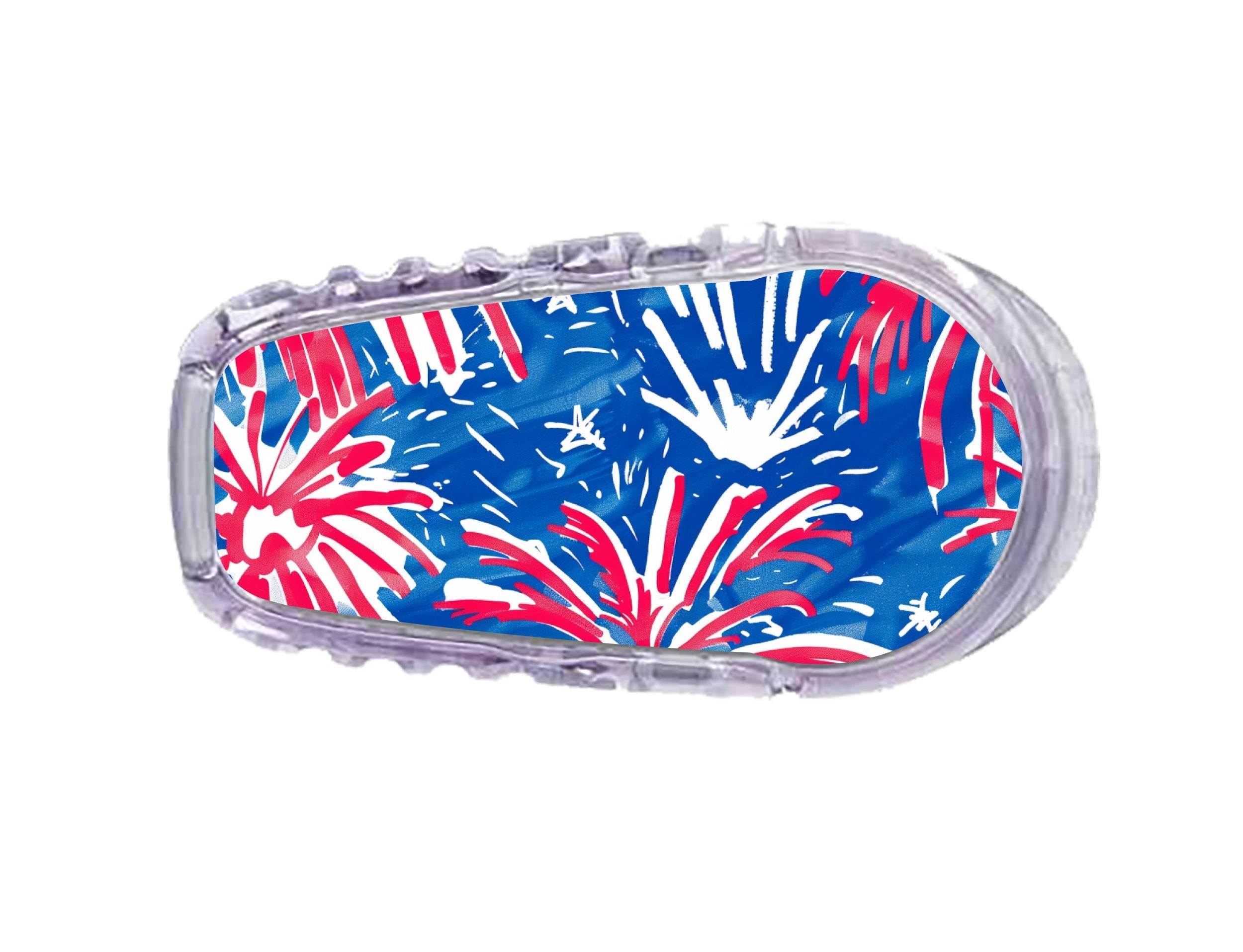 Watercolor Fireworks Dexcom G6 Transmitter Watercolor Fireworks Dexcom G6 Transmitter