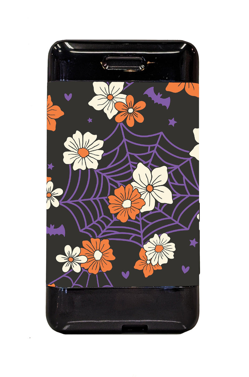 Webbed Flowers Sticker for Omnipod DASH® PDM – Pump Peelz Webbed Flowers Sticker for Omnipod DASH® PDM – Pump Peelz