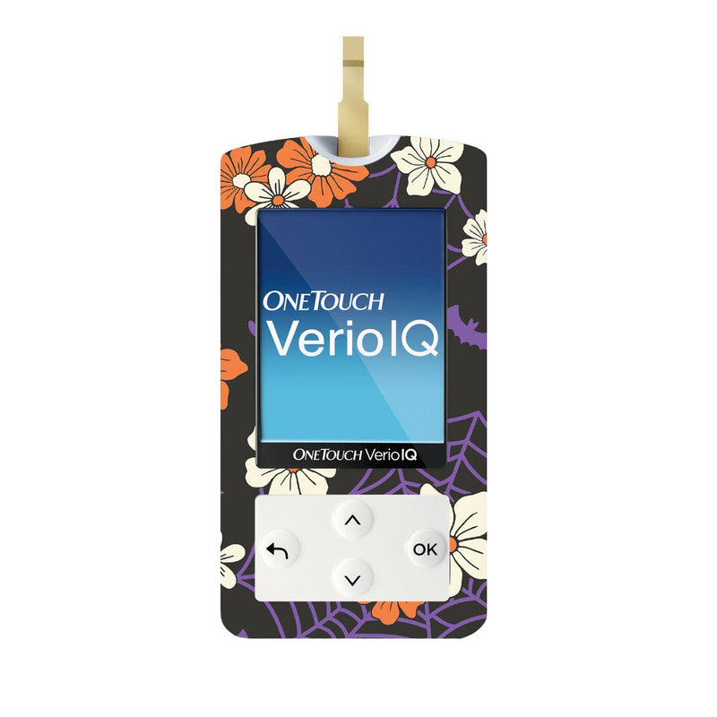 Webbed Flowers for OneTouch Verio IQ Glucometer Webbed Flowers for OneTouch Verio IQ Glucometer