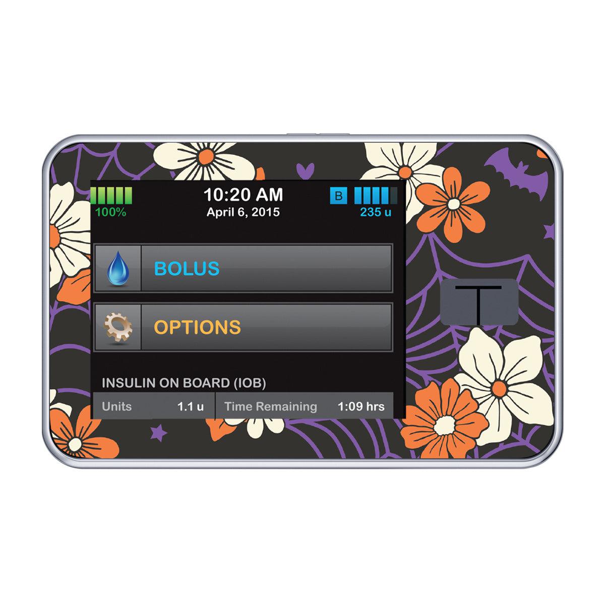 Webbed Flowers for Tandem t:slim Webbed Flowers for Tandem t:slim