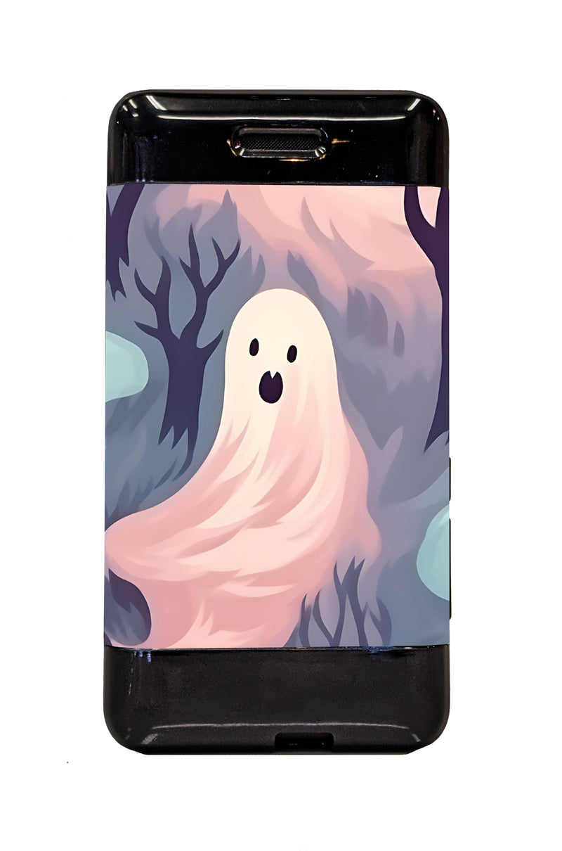 Wispy Ghosts Sticker for Omnipod DASH® PDM – Pump Peelz Wispy Ghosts Sticker for Omnipod DASH® PDM – Pump Peelz