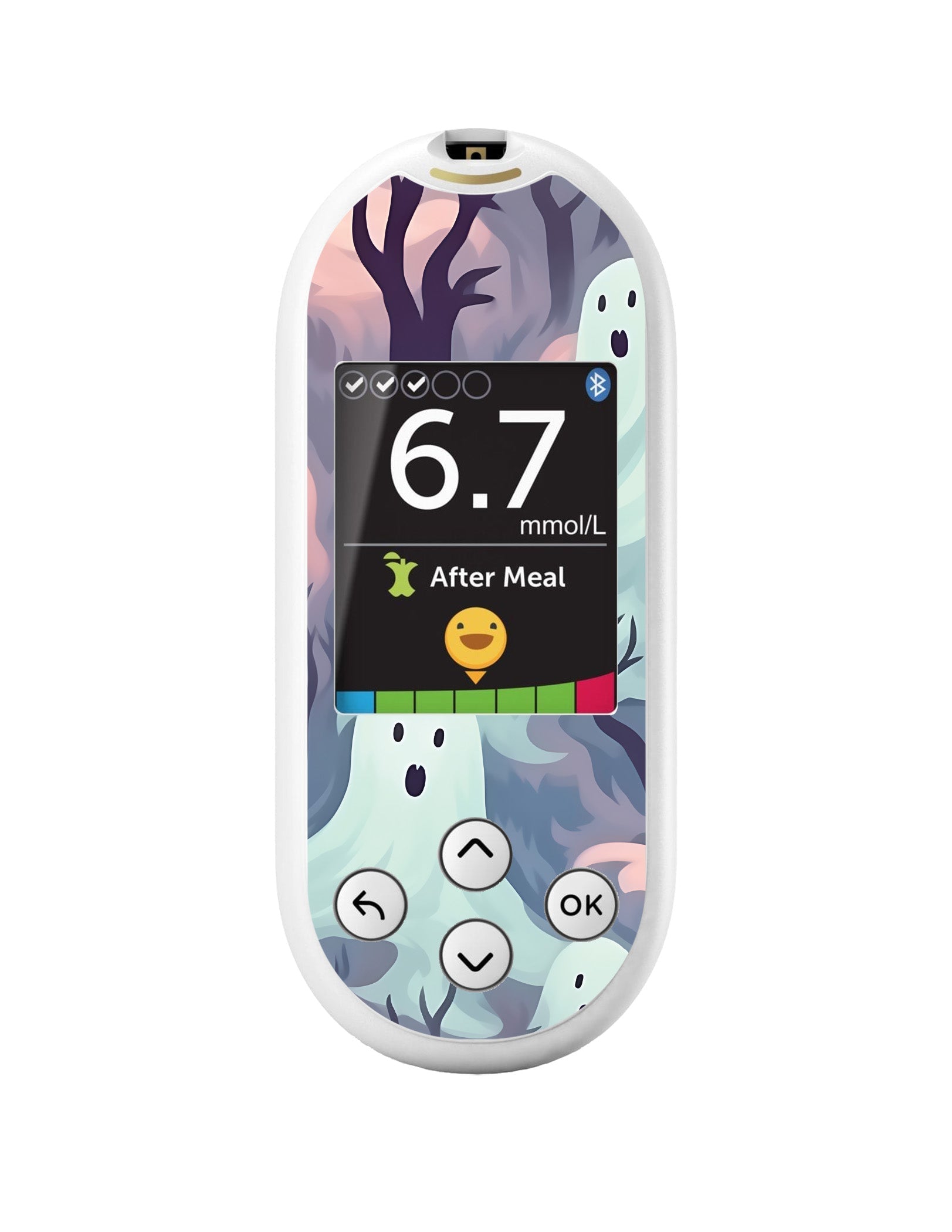 Wispy Ghosts for OneTouch Verio Reflect Glucometer Wispy Ghosts for OneTouch Verio Reflect Glucometer
