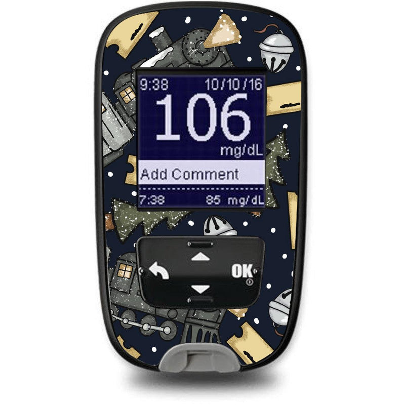 Winter Express Sticker for the Accu-Chek Guide Glucometer Winter Express Sticker for the Accu-Chek Guide Glucometer