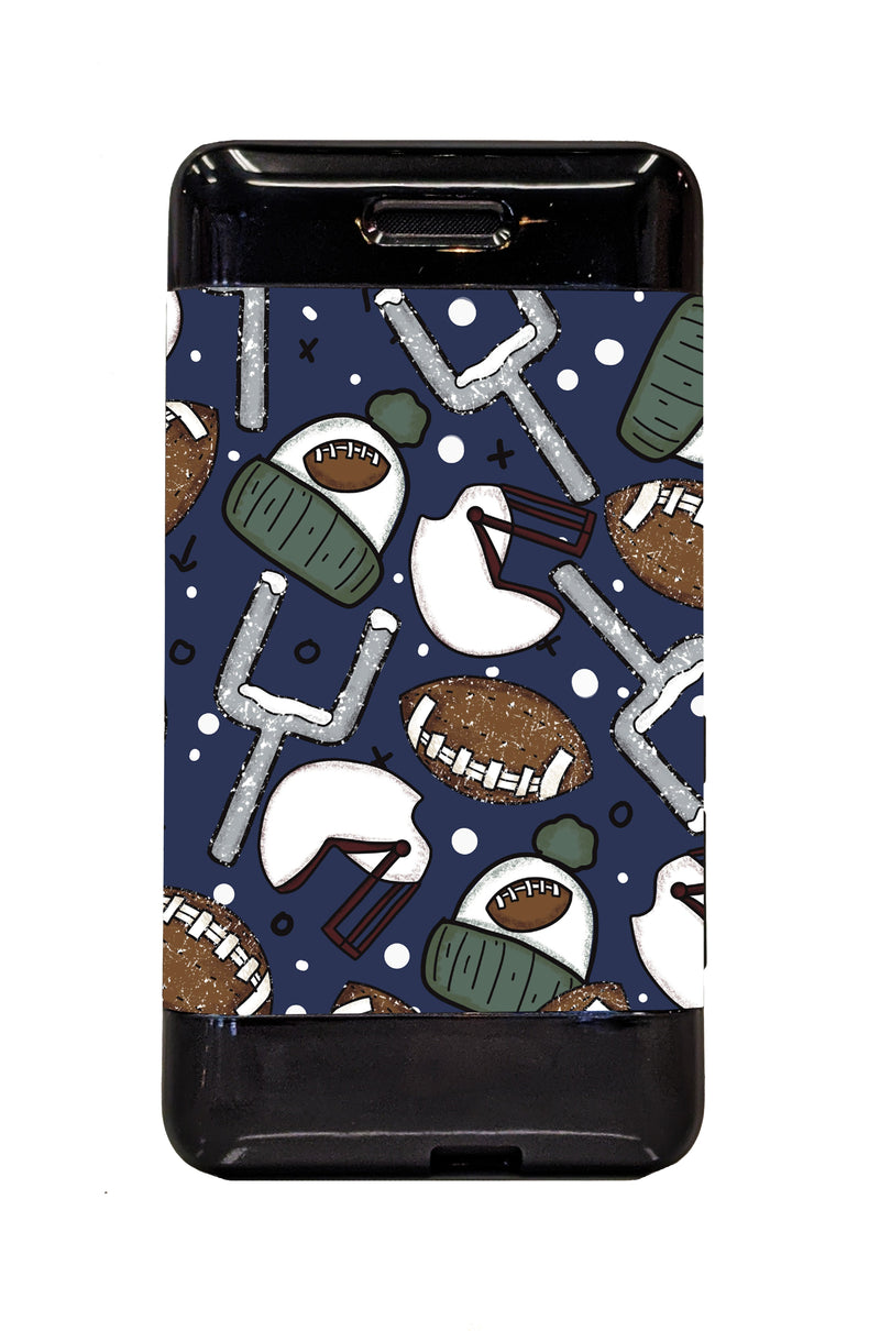 Winter Football Sticker for Omnipod DASH® PDM – Pump Peelz Winter Football Sticker for Omnipod DASH® PDM – Pump Peelz