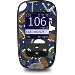 Winter Football Sticker for the Accu-Chek Guide Glucometer Winter Football Sticker for the Accu-Chek Guide Glucometer