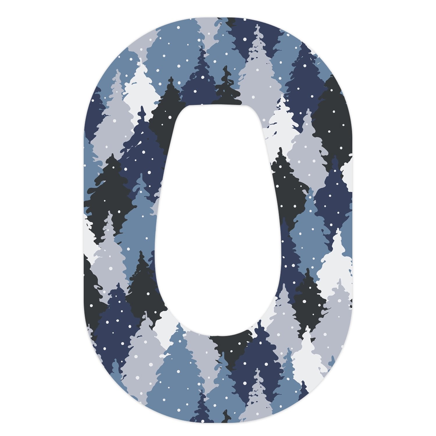 Winter Forest Dexcom G6 Patch Tape - Pump Peelz Winter Forest Dexcom G6 Patch Tape - Pump Peelz