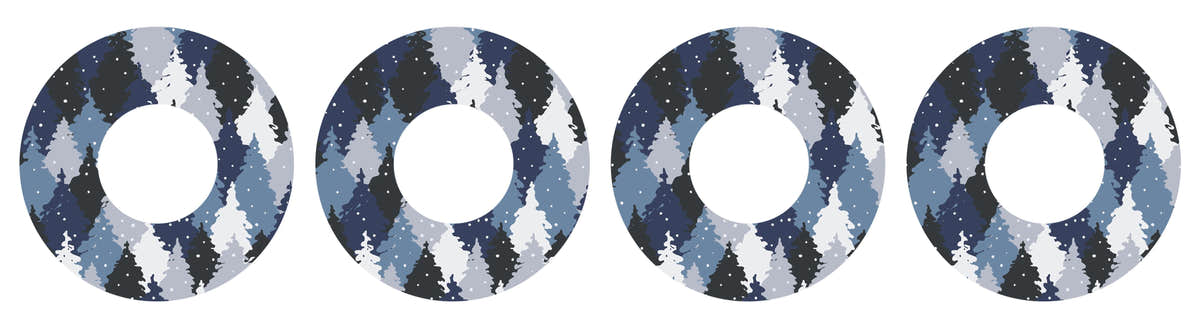 Winter Forest Patch Tape Designed for the FreeStyle Libre 2 Winter Forest Patch Tape Designed for the FreeStyle Libre 2