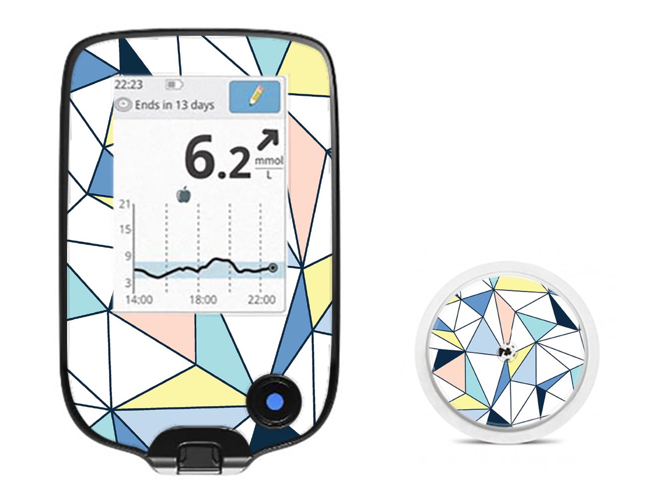 Winter Geometric Freestyle Libre 2 Winter Geometric Freestyle Libre 2