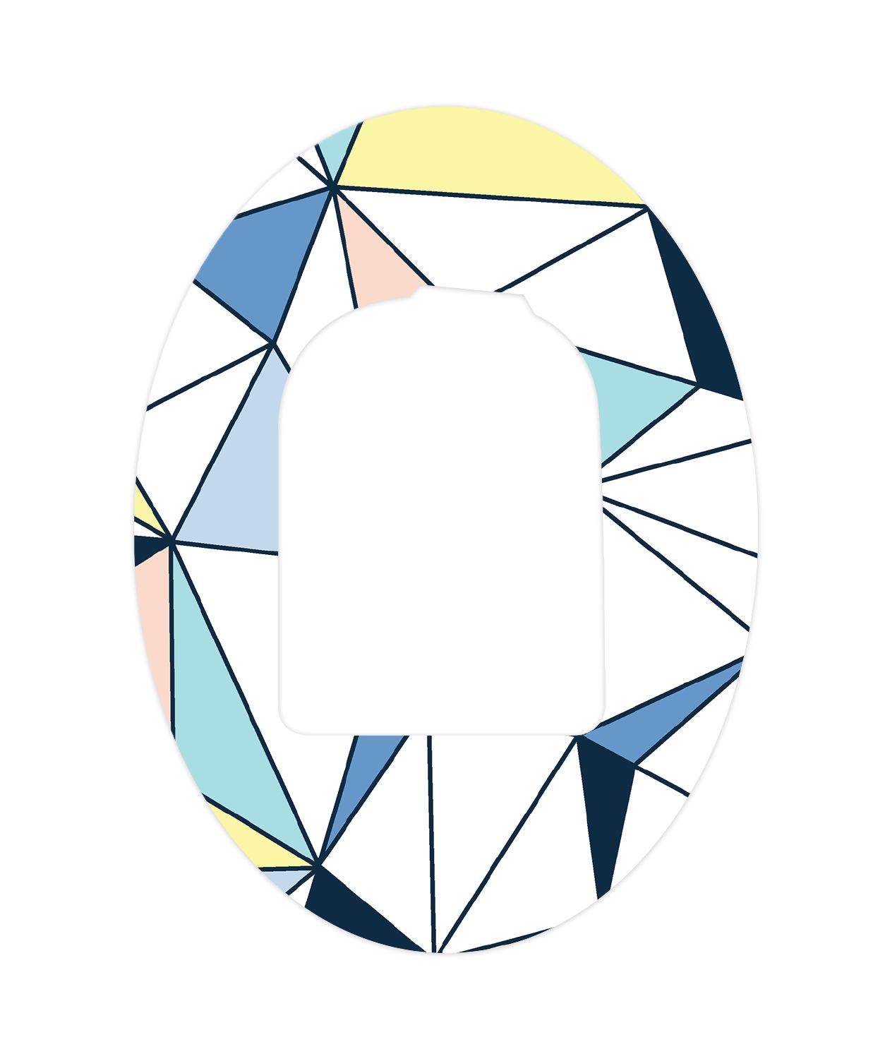 Winter Geometric Pod Patch Tape - Pump Peelz Winter Geometric Pod Patch Tape - Pump Peelz