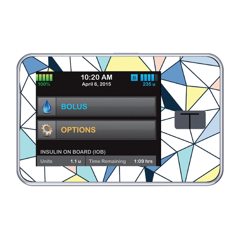 Winter Geometric Sticker for Tandem t:slim Winter Geometric Sticker for Tandem t:slim