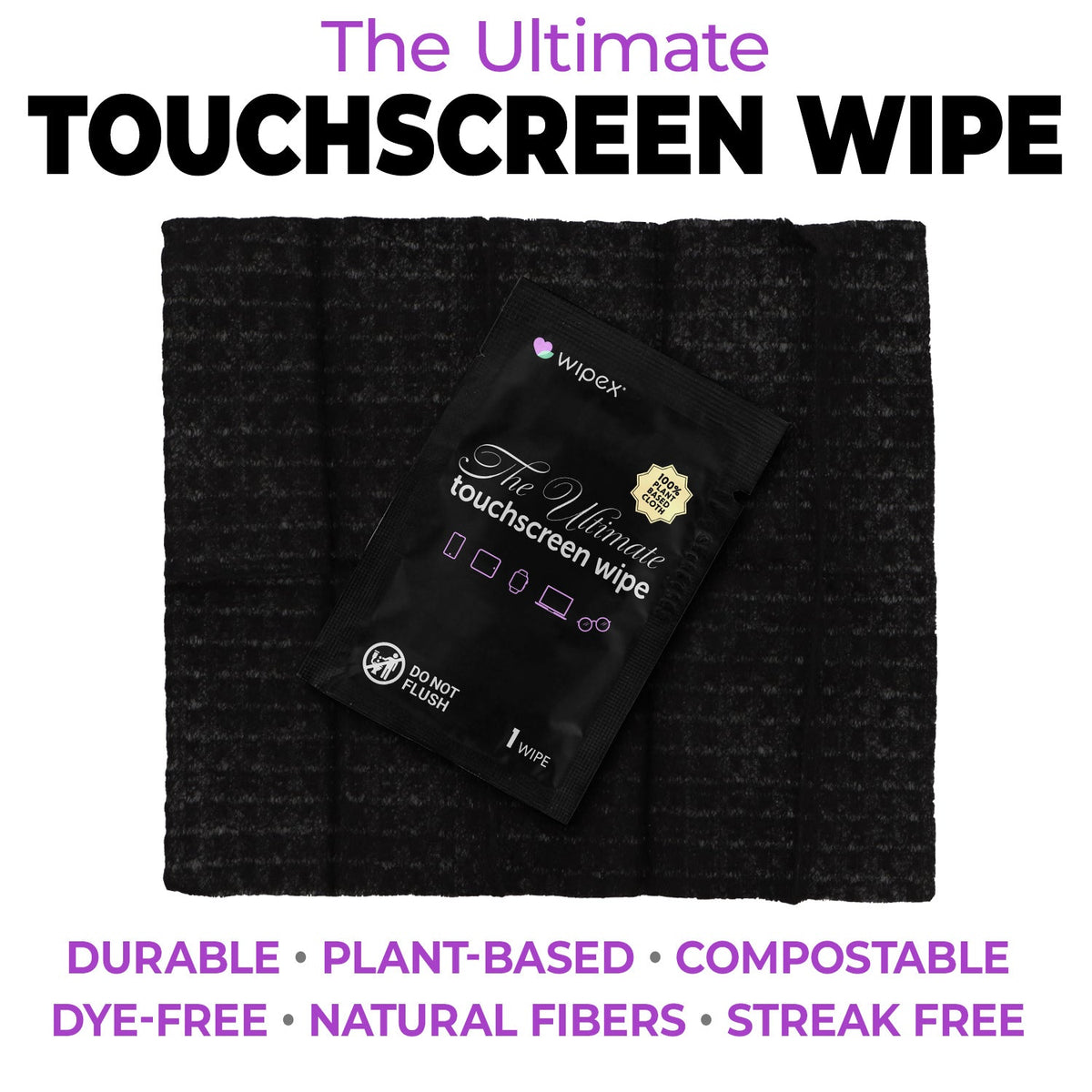 Wipex® Touchscreen Wipes – Plastic-free Screen Cleaning Wipes (24ct Box) Wipex® Touchscreen Wipes – Plastic-free Screen Cleaning Wipes (24ct Box)