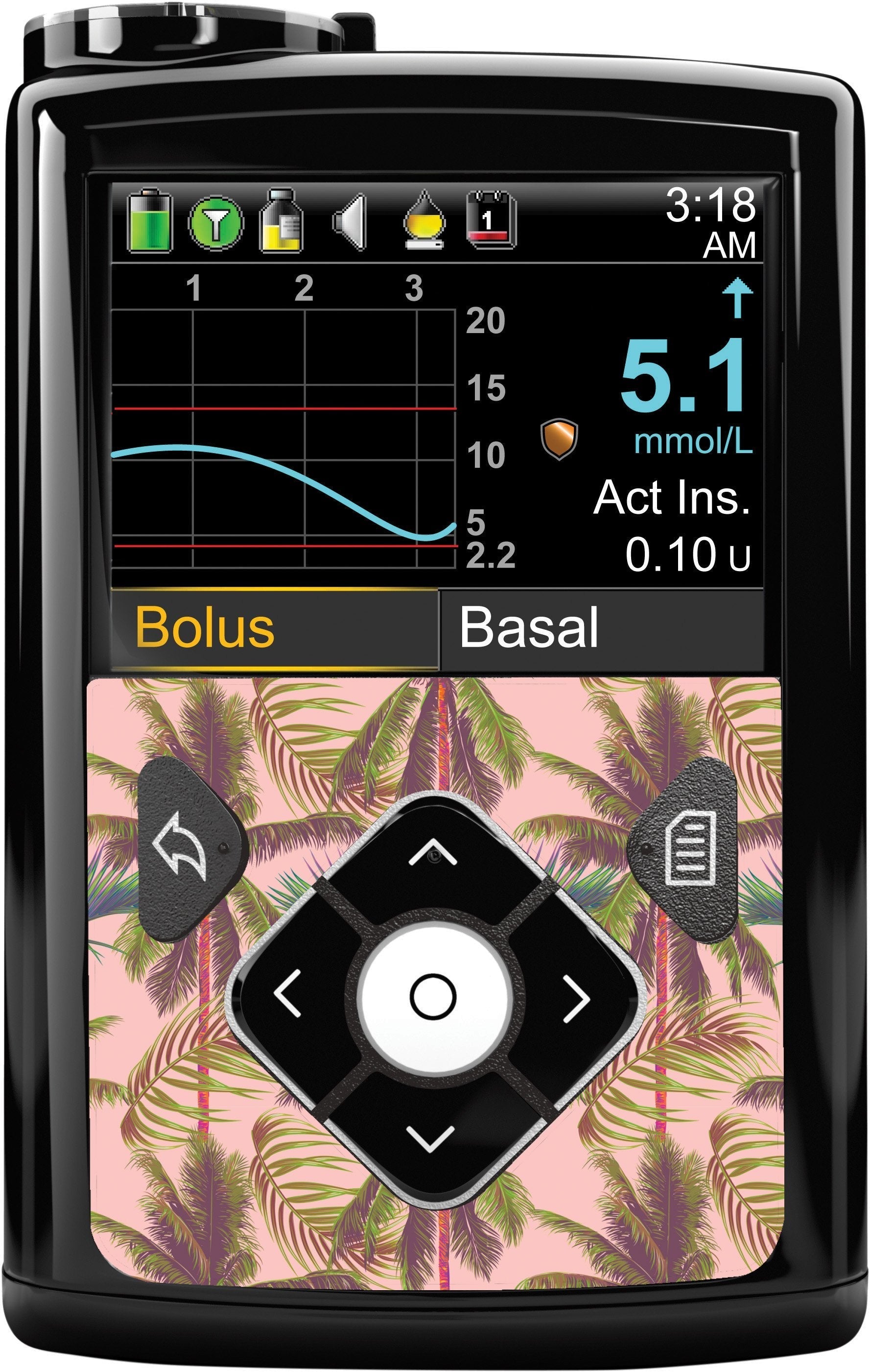 Wish You Were Here Sticker for Medtronic MiniMed 770G & 780G Wish You Were Here Sticker for Medtronic MiniMed 770G & 780G