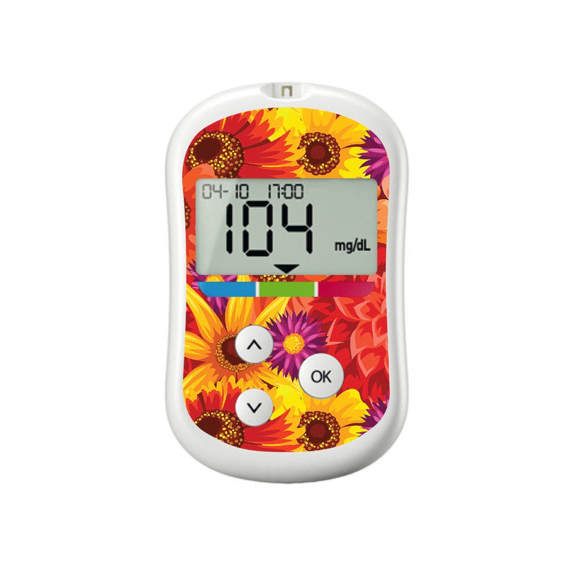 Zinnia Harvest for OneTouch Verio Flex Glucometer Zinnia Harvest for OneTouch Verio Flex Glucometer