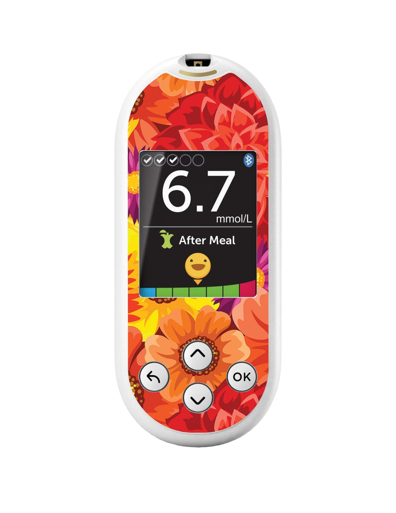 Zinnia Harvest for OneTouch Verio Reflect Glucometer Zinnia Harvest for OneTouch Verio Reflect Glucometer
