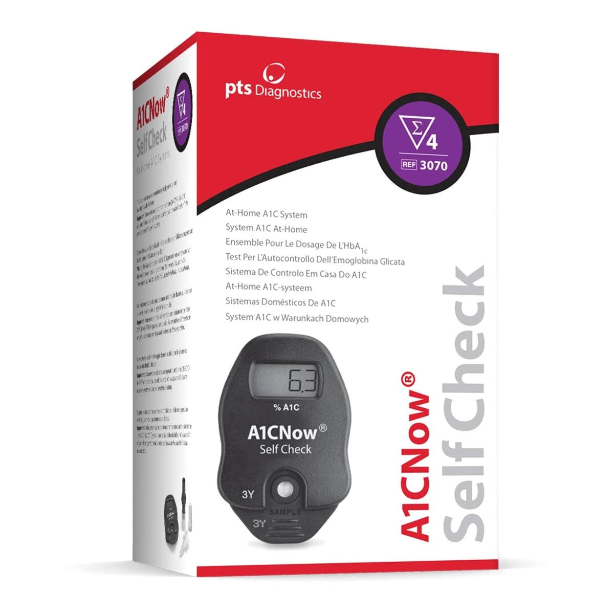 A1Cnow Self Check Hba1C Diabetes Management Hba1C Test Kit - 1121188_BX - 1 A1Cnow Self Check Hba1C Diabetes Management Hba1C Test Kit - 1121188_BX - 2