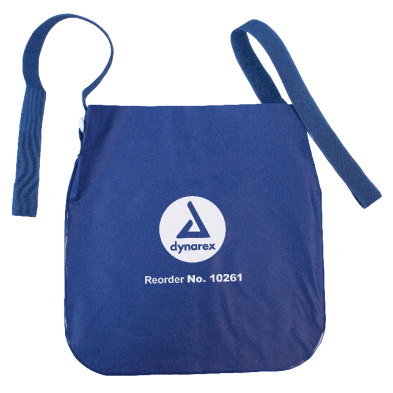 Dynarex Urinary Drainage Bag Holder, Light Blue/White, 50pc/cs (50 Count) Dynarex Urinary Drainage Bag Holder, Light Blue/White, 50pc/cs (50 Count)