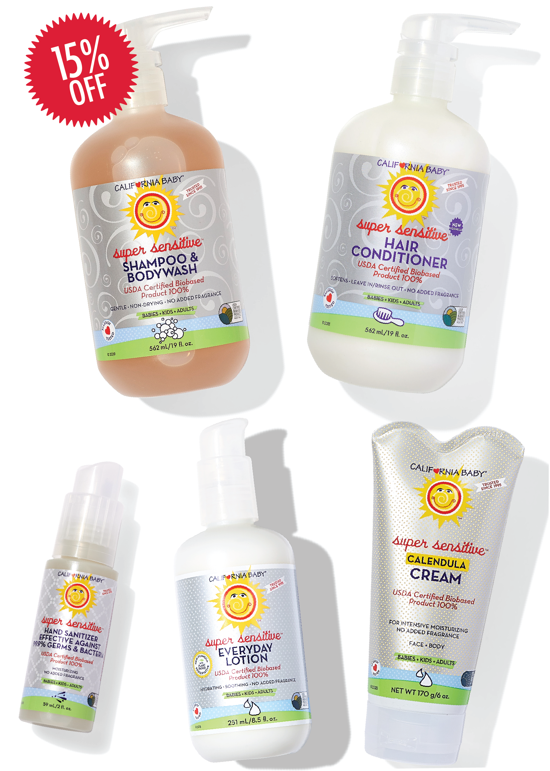 (No added fragrance)™ Sensitive Skin Bath Essentials (No added fragrance)™ Sensitive Skin Bath Essentials
