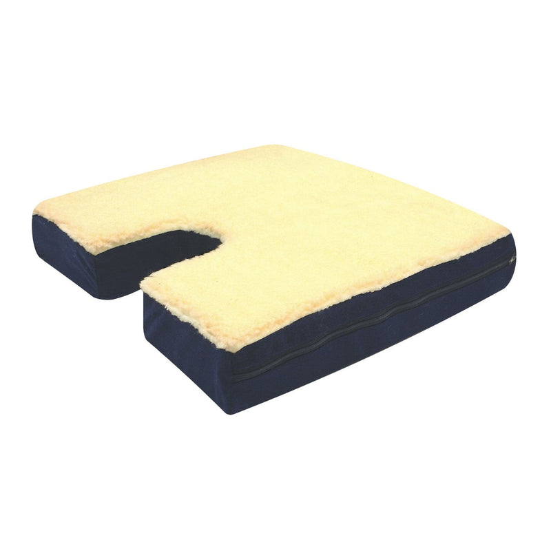 Coccyx Cutout fleece gel cushion Coccyx Cutout fleece gel cushion