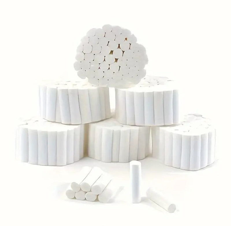 1 1/2" Length Cotton Rolls 5/16"(#1 SM), 3/8"(#2 MD) 2,000pcs/box and 1/2"(#3 LG) 450pcs per box 1 1/2" Length Cotton Rolls 5/16"(#1 SM), 3/8"(#2 MD) 2,000pcs/box and 1/2"(#3 LG) 450pcs per box